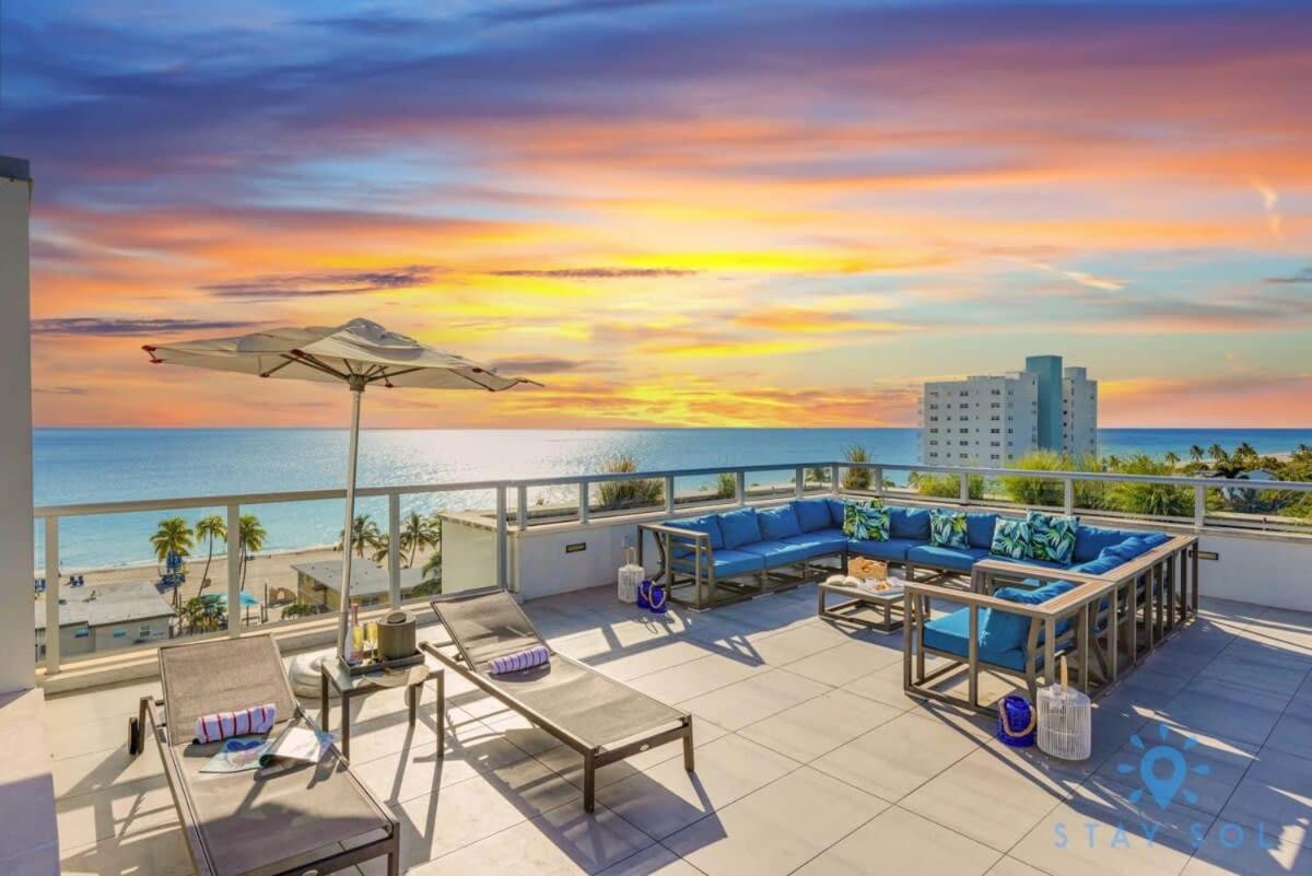 Rooftop Pool - Hollywood Beach Boardwalk Exterior photo